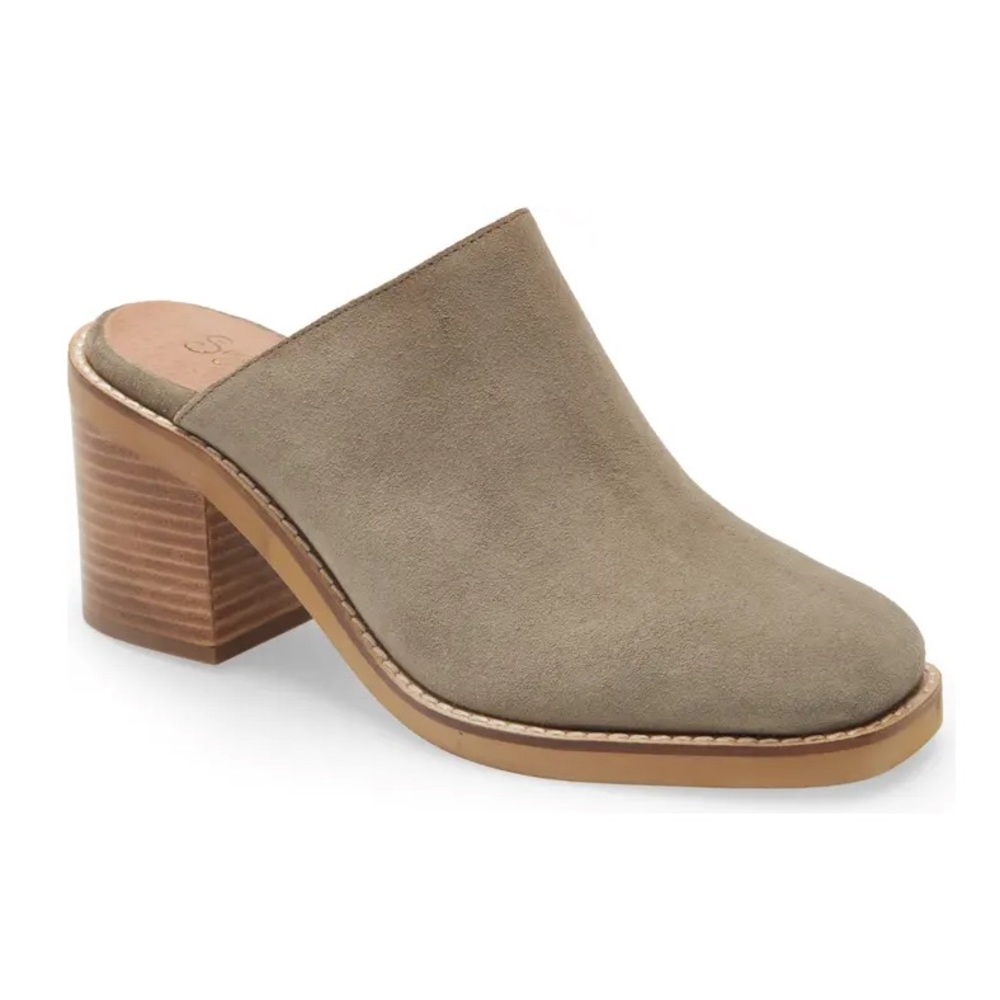 Taupe Suede Mules | Seychelles